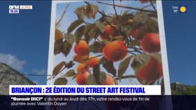 Briançon: une fresque dans le quartier des Toulouzannes pour le street art festival