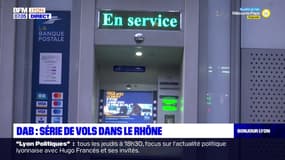 Rhône: une série de vols aux distributeurs automatiques de billets