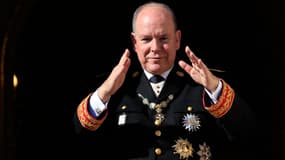 Le prince Albert II de Monaco, le 19 novembre 2023, à l'occasion de la fête nationale monégasque.
