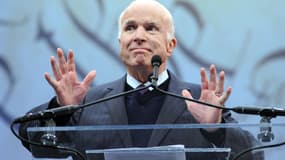 John McCain, en octobre 2018. 