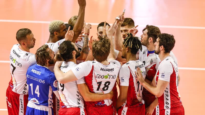 Volley: renversant, Cannes s'offre un 10e sacre et devient le club le plus titré de France