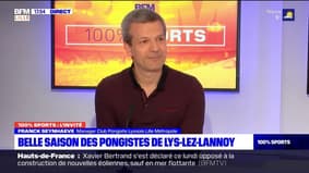 100% Sports: l'interview de Franck Seynhaeve, manager du Club Pongiste Lys Lille Métropole