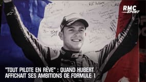 "Tout jeune pilote en rêve" : quand Hubert affichait ses ambitions de F1 sur RMC