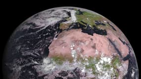 La Terre vue d'un satellite le 4 août 2015