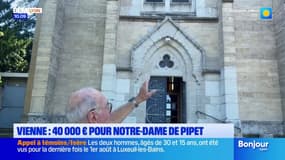 Vienne: les paroissiens lancent une cagnotte pour réparer la chapelle Notre-Dame de Pipet 