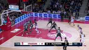 Résumé : Strasbourg – ASVEL (97-92) – Jeep Elite