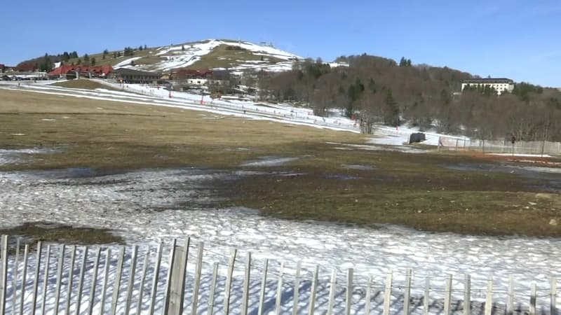 Vosges: face au manque de neige et en pleine période de vacances, des stations obligées de fermer des pistes