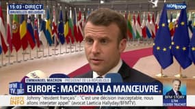 "Nous avons besoin d'une Europe qui protège davantage": Emmanuel Macron s'exprime sur les élections européennes