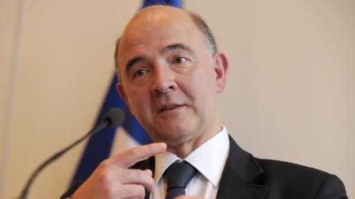 Pierre Moscovici a préféré voir le bon côté des prévisions de la Commission européenne.
