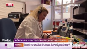 Hôpital: un service géré par des médecins retraités 