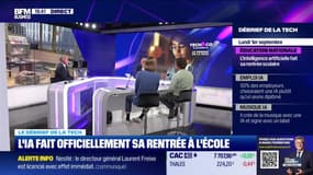L'IA fait officiellement sa rentrée à l'école - 01/09