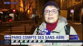Nuit de la solidarité à Paris: Paris décompte ses sans abri