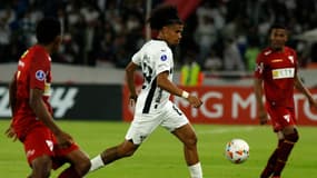 Marco Angulo lors du match Quito-Always Ready (3-0, Copa Sudamericana), le 19 juillet 2024