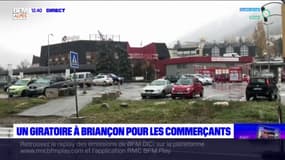 Briançon: un nouveau rond-point installé pour faciliter l'accès aux commerces