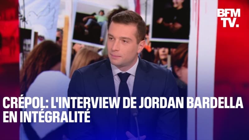 Crépol: une France qui bascule?: l'interview de Jordan Bardella en intégralité