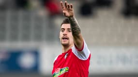 Le Français Baptiste Santamaria sous le maillot de Fribourg