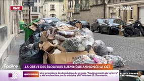 La grève des éboueurs suspendue annonce la CGT 