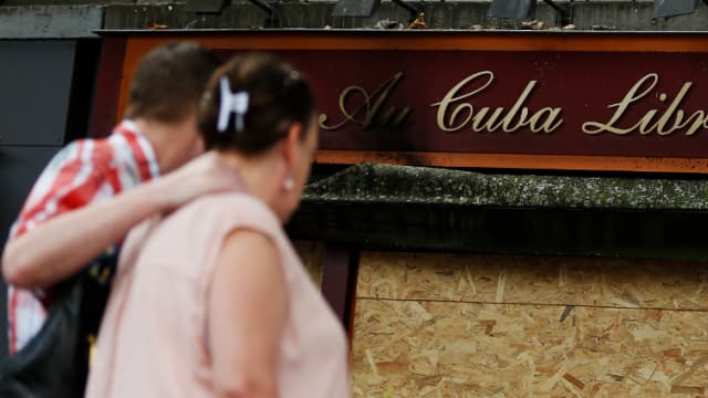 Devant le bar "Au Cuba Libre", à Rouen, le 11 août 2016.