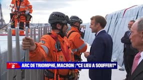 Story 7 : "Ce lieu a souffert", Emmanuel Macron à l'inauguration de l'Arc de Triomphe empaqueté - 16/09