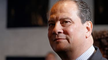 L'ex-Premier secrétaire du Parti socialiste Jean-Christophe Cambadélis, le 17 mars 2017 à la Cité des sciences à Paris.