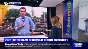 Dans la Marne, l'église de Notre-Dame de Drosnay, classée monument historique, réduite en cendres