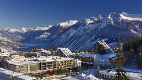 La ville de Crans-Montana 