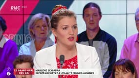 Sur RMC, Marlène Schiappa dénonce des menaces de "gilets jaunes" devant chez elle

