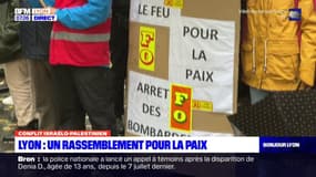 Lyon: un rassemblement pour la paix