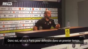 Dupraz : "Placer le bus devant le but du PSG, pas derrière"