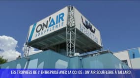 Les Trophées de l’entreprises, avec la CCI 05 : la soufflerie On’Air de Tallard