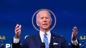 Joe Biden, le 15 janvier 2021 à Wilmington, Delaware