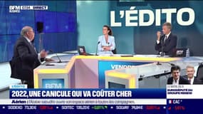 Emmanuel Lechypre : 2022, une canicule qui va coûter cher - 15/07