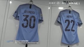 Visite du vestiaire des Cityzens moins de 2h avant le coup d'envoi du match contre Tottenham