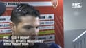 PSG : "Les 4 devant font les efforts nécessaires pour nous faciliter la tâche" avoue Thiago Silva