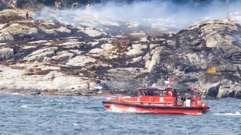 Un hélicoptère s'est écrasé dans l'ouest de la Norvège. Les secours n'ont détecté aucun signe de survivant.