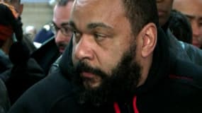 L'humoriste Dieudonné, au tribunal correctionnel de Paris.