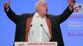 Gérard Filoche, ici lors du congrès du PS en 2012, est mis en cause après ses propos sur le PDG de Total Christophe de Margerie, mort à Moscou mardi