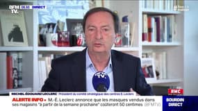 Michel-Édouard Leclerc: "On a eu des fruits et légumes français qui étaient plus chers dans les centres E. Leclerc, ce qui a créé des tensions"