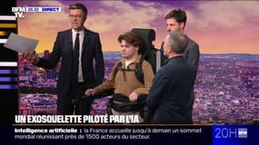 Oscar Costanza marche à nouveau, grâce à un exosquelette dopé par intelligence artificielle