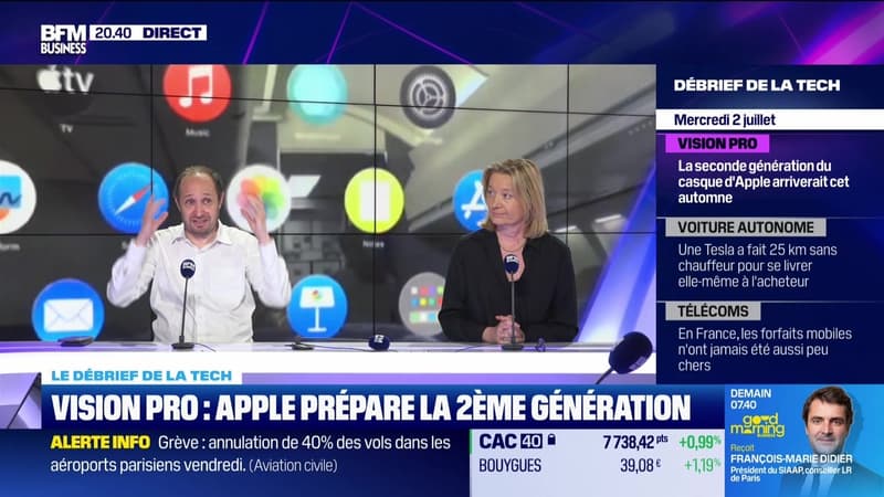 Vision Pro : Apple prépare la 2ème génération - 02/07