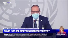 Covid-19: l'OMS redoute 500.000 morts en Europe cet hiver