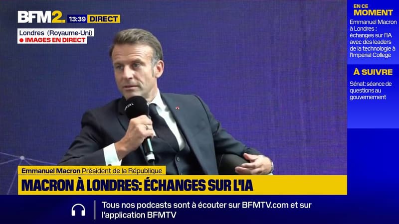 Brexit: à Londres, Emmanuel Macron affirme que le Royaume-Uni n'a pas 