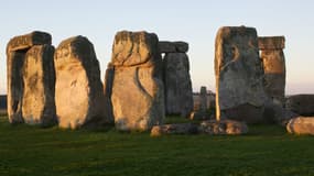 Le site préhistorique de Stonehenge, dans le sud de l'Angleterre, le 7 juillet 2012. 