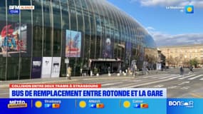 Accident de tramway à Strasbourg: des bus de remplacement entre Rotonde et la gare