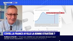 "Ça stagne à un niveau trop élevé": le Pr Antoine Flahault évoque la situation épidémique en France