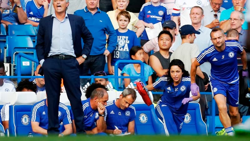 José Mourinho et Eva Carneiro