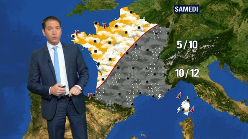 Avec la chute des température, de la neige est attendue ce week-end sur les massifs à basse altitude.