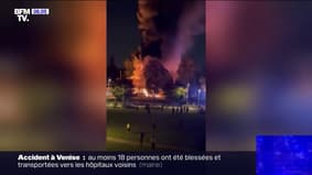 Yvelines: un campus de HEC ravagé par un incendie à Jouy-en-Josas