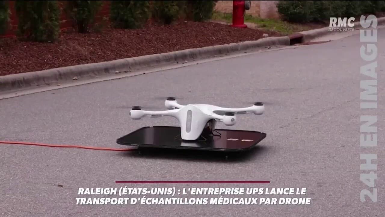 UPS lance le transport d'échantillons biologiques par drone