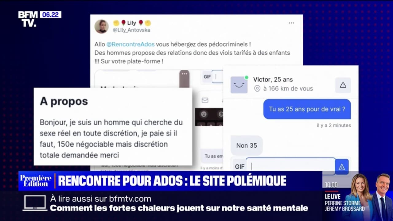 Quand un site de rencontres pour ados devient un repaire pour des  prédateurs sexuels